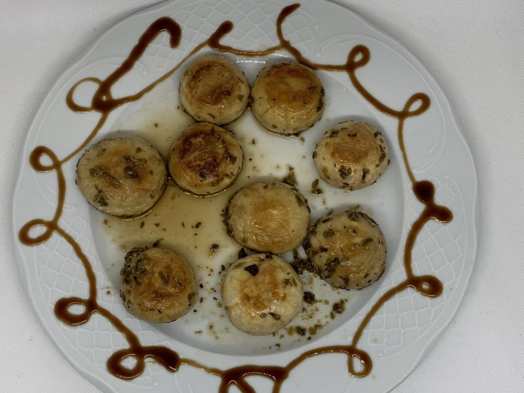 receta fácil de champiñones